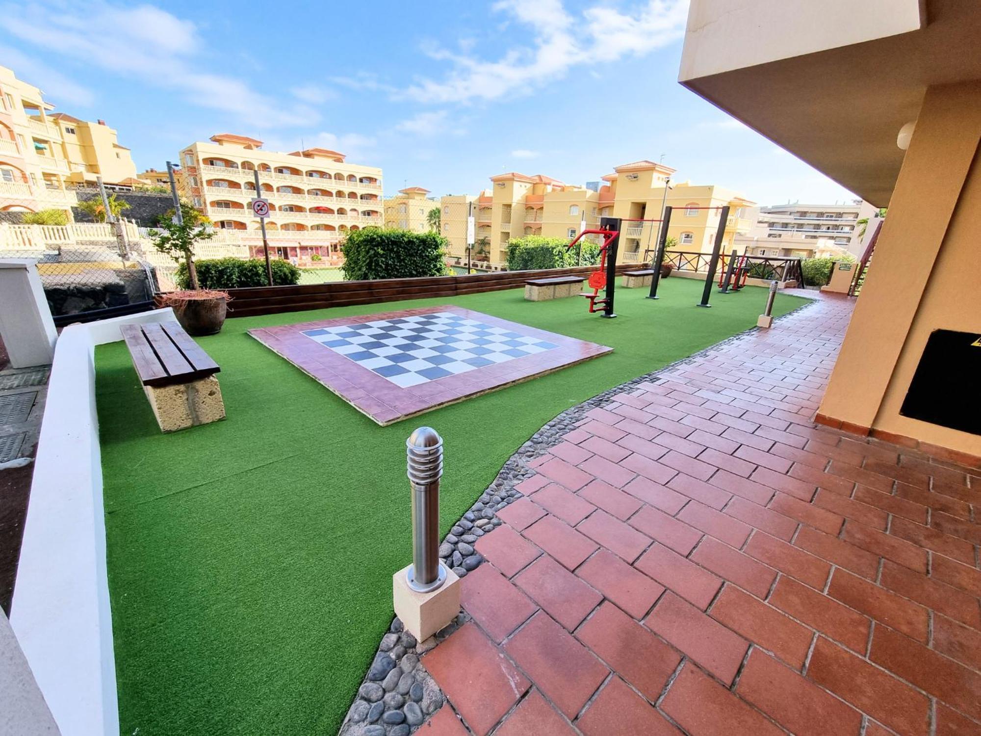 Apartamento Con Piscina Golf Del Sur San Miguel de Abona Luaran gambar