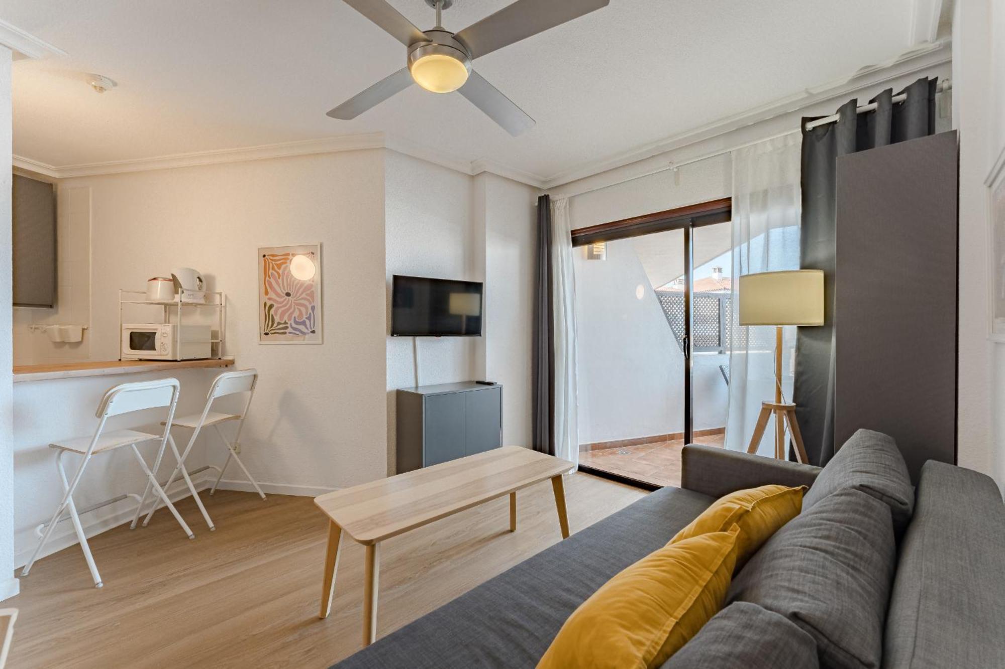 Apartamento Con Piscina Golf Del Sur San Miguel de Abona Luaran gambar